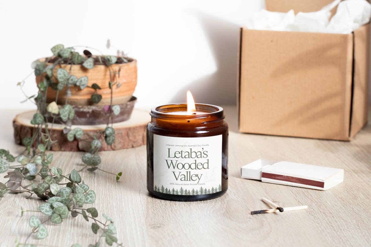 Limpopo Lemongrass Scented Candle